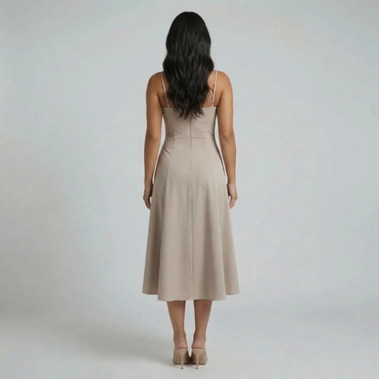 Fiona Corset Midi Dress