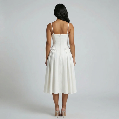Fiona Corset Midi Dress