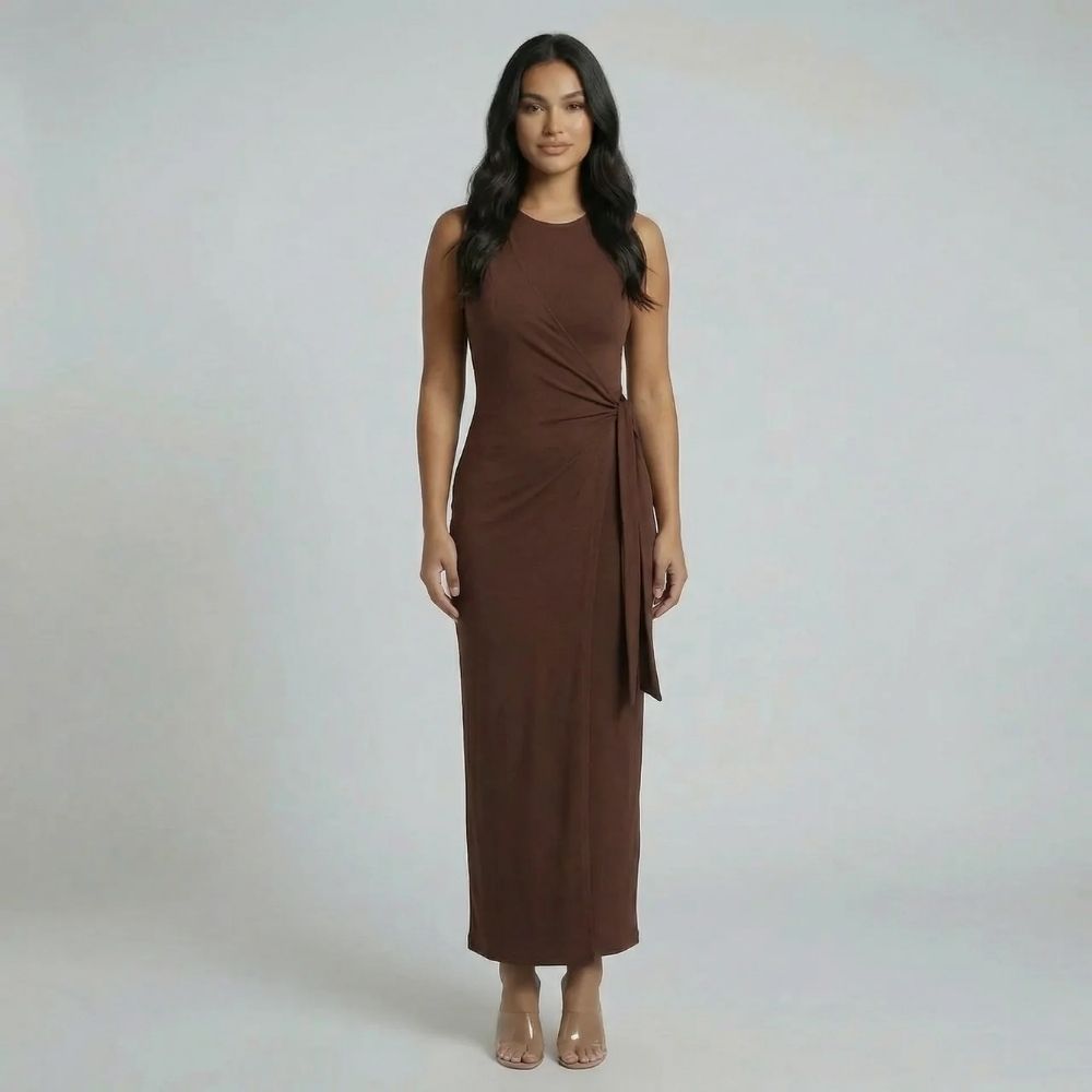 Genevieve Tie Maxi Set