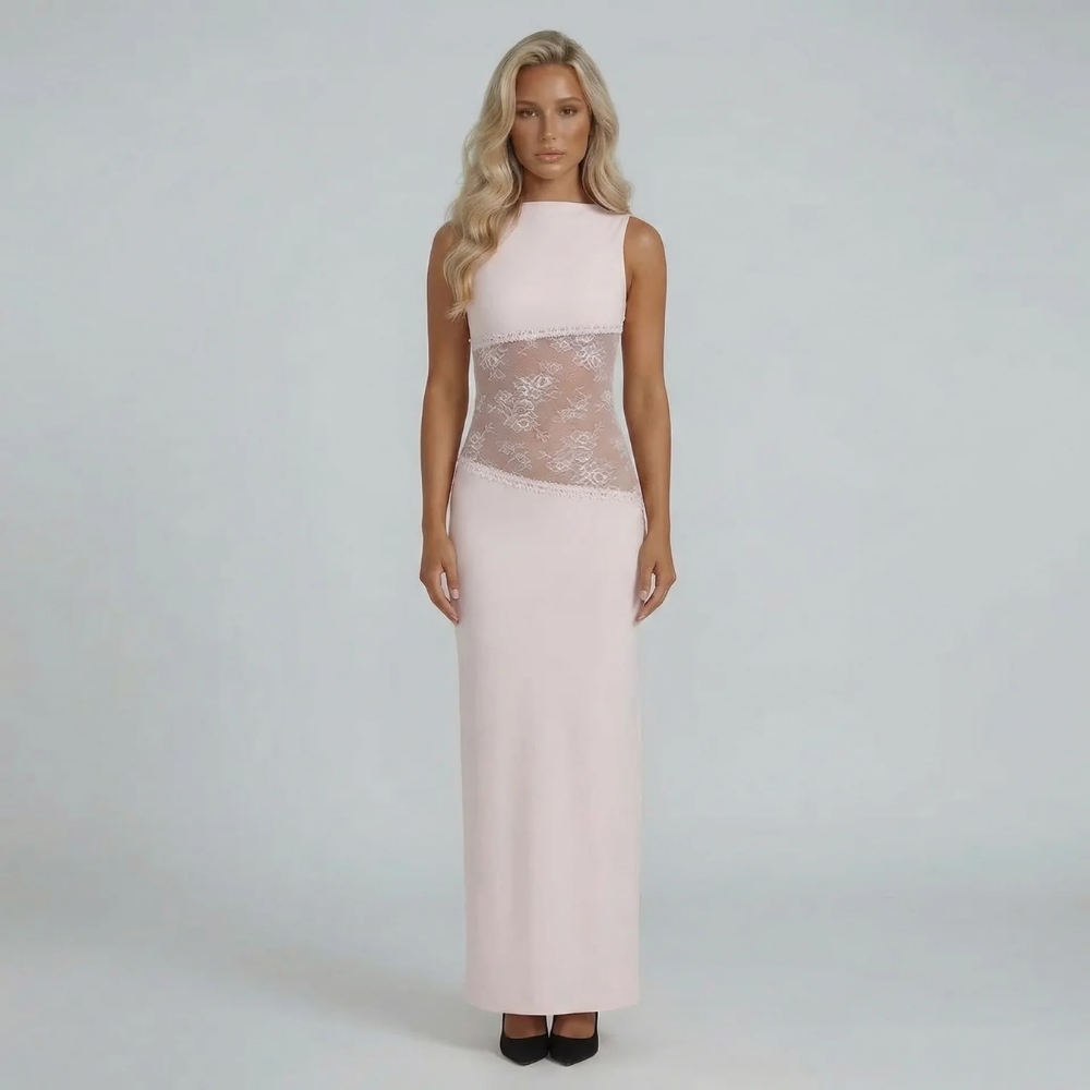 Gisella Lace Maxi Dress