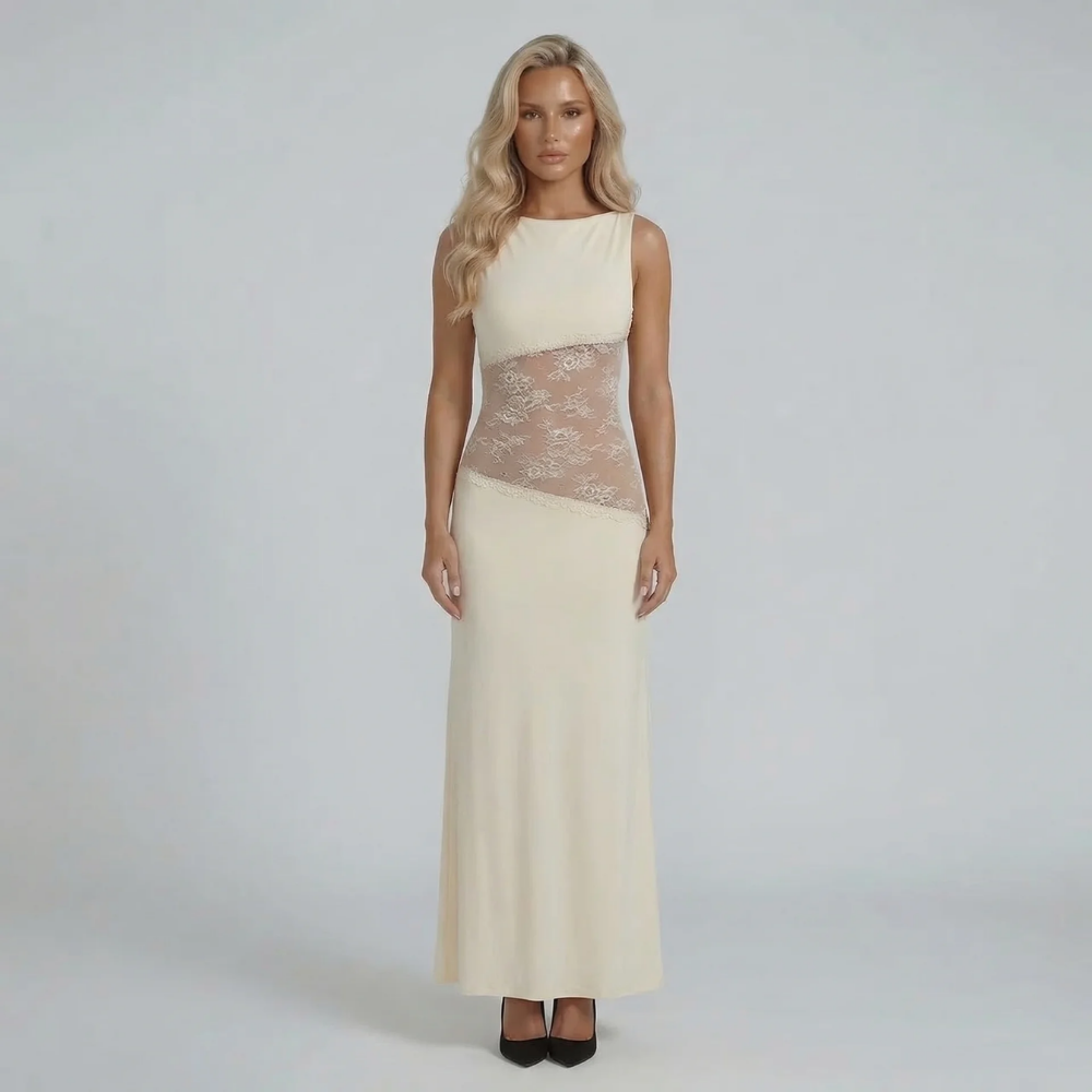 Gisella Lace Maxi Dress