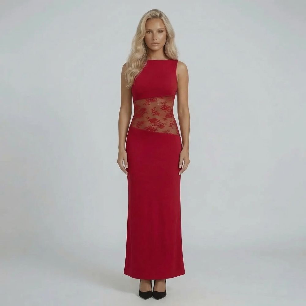 Gisella Lace Maxi Dress