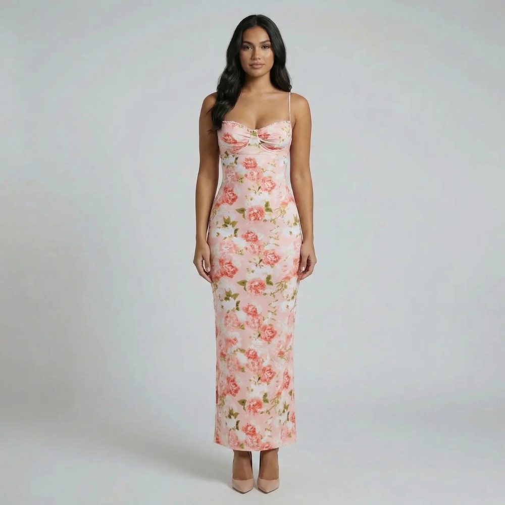 Grace Twist Maxi Dress