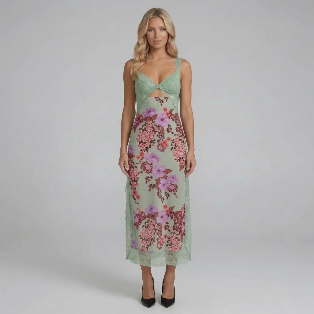 Isabella Cutout Midi Dress