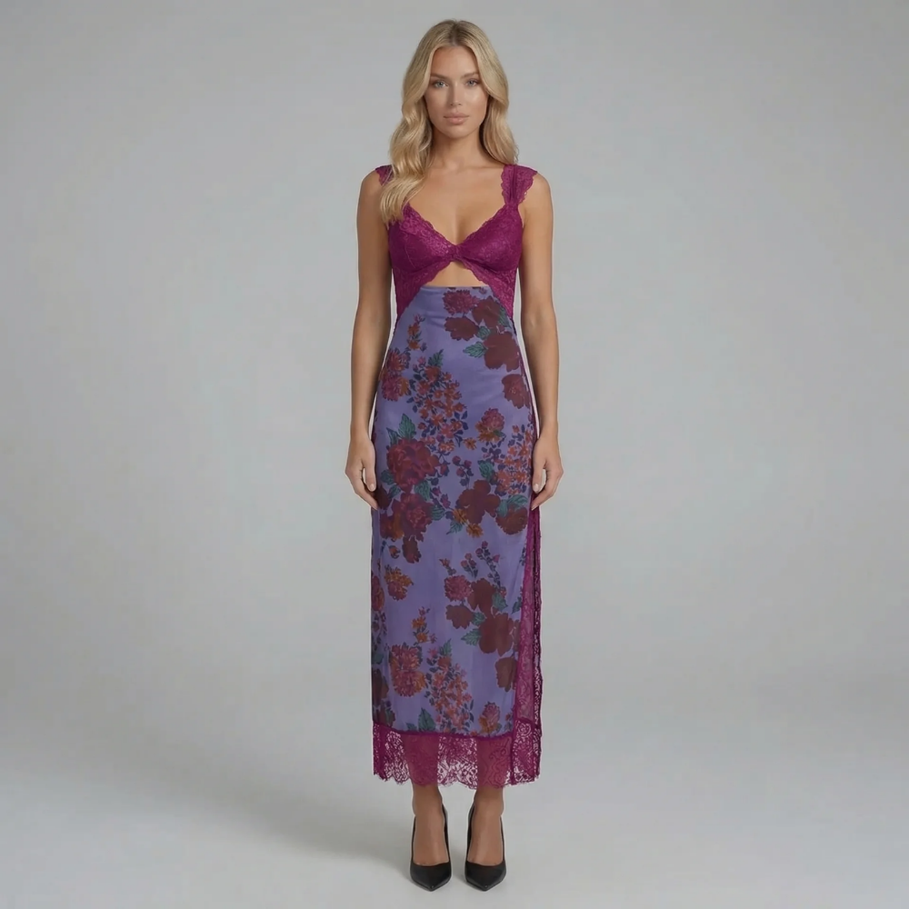 Isabella Cutout Midi Dress