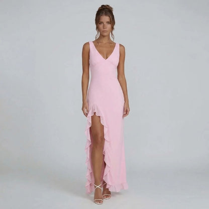 Juliana Ruffle Maxi Dress