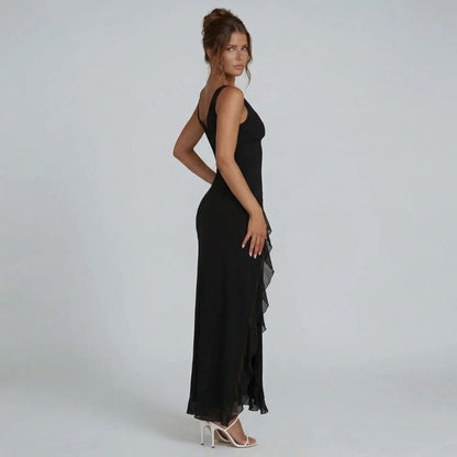 Juliana Ruffle Maxi Dress
