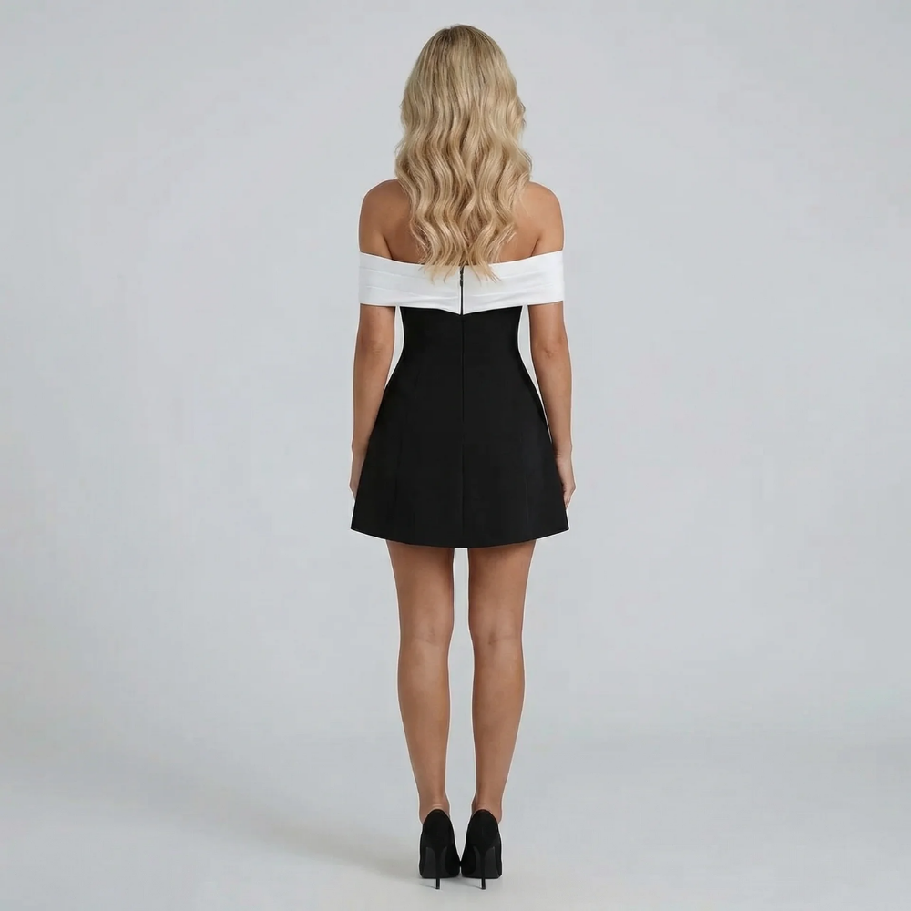 Juliet Bow Mini Dress