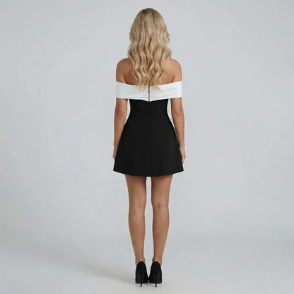 Juliet Bow Mini Dress