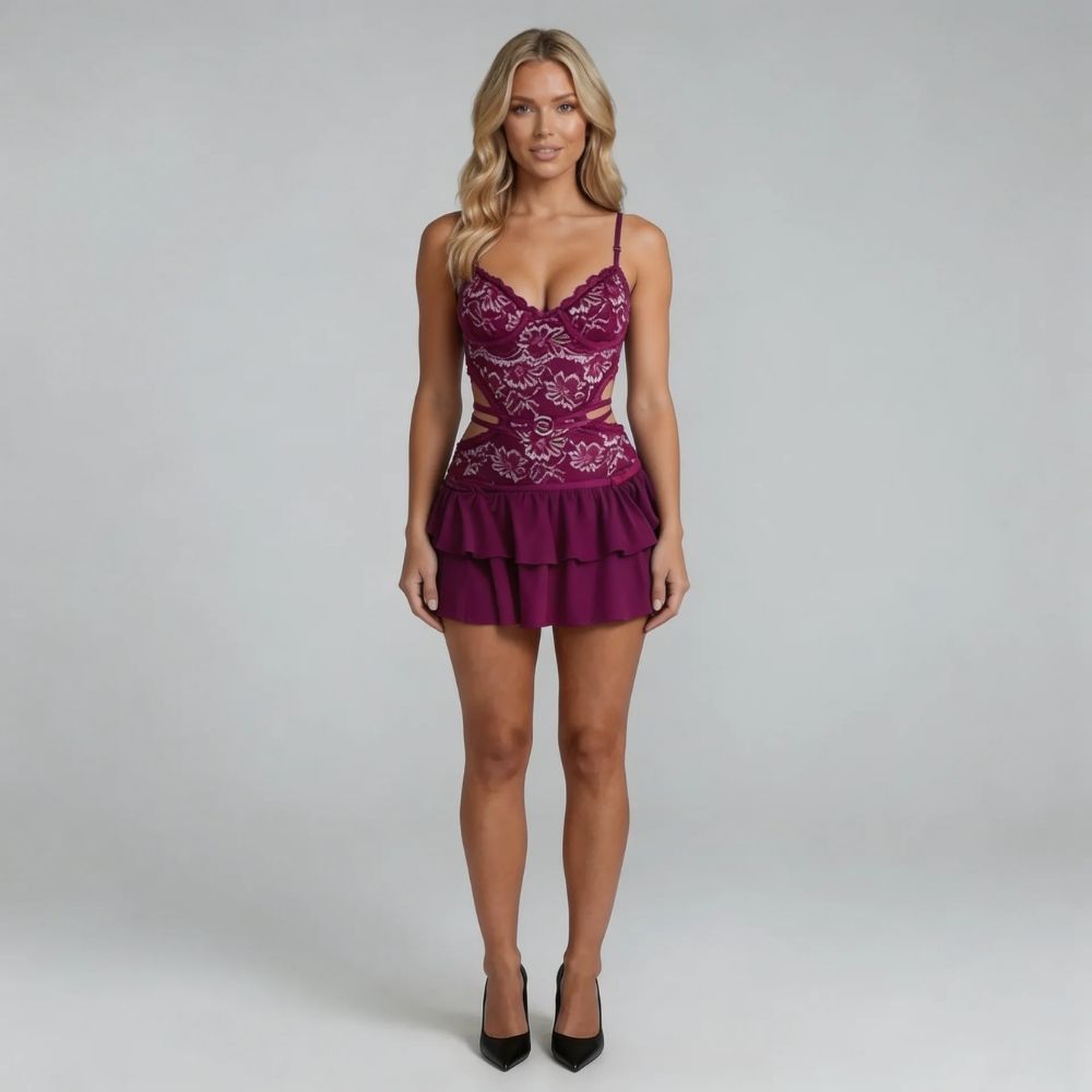Juliette Lace Mini Dress
