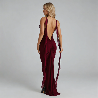 Liana Ruffle Maxi Dress