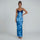 Lila Floral Maxi Dress