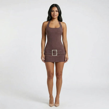 Marisol Belted Mini Dress
