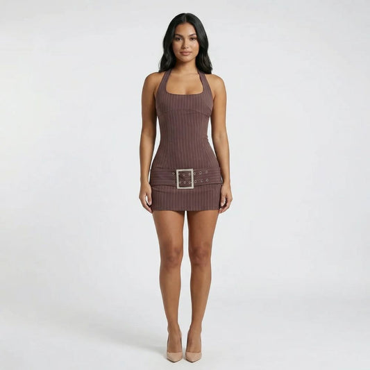 Marisol Belted Mini Dress