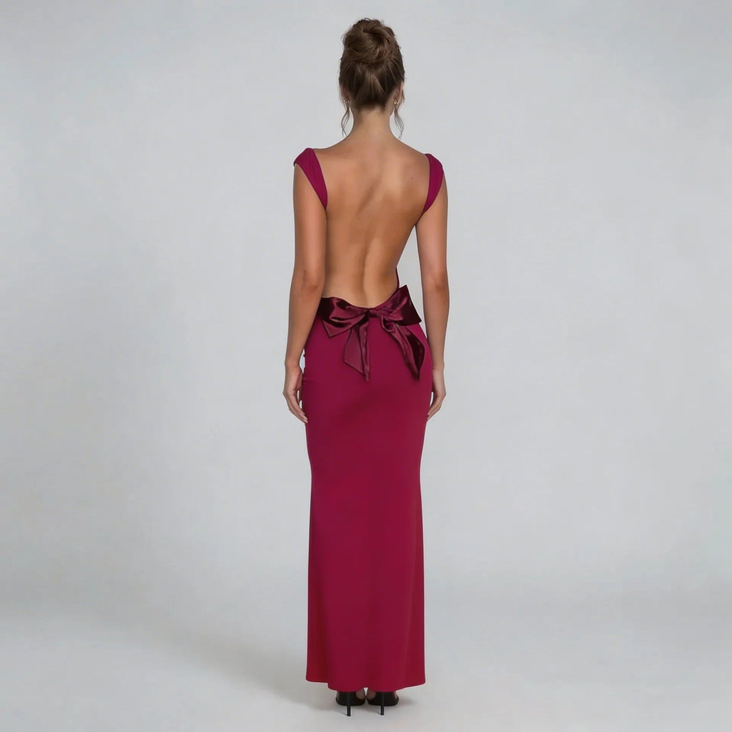 Marisol Bow Maxi Dress