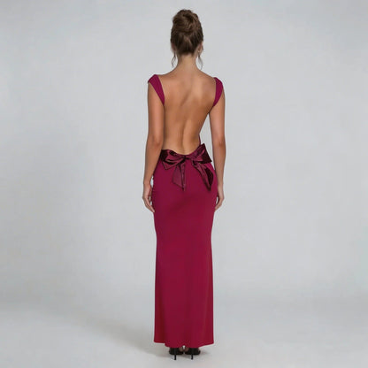 Marisol Bow Maxi Dress