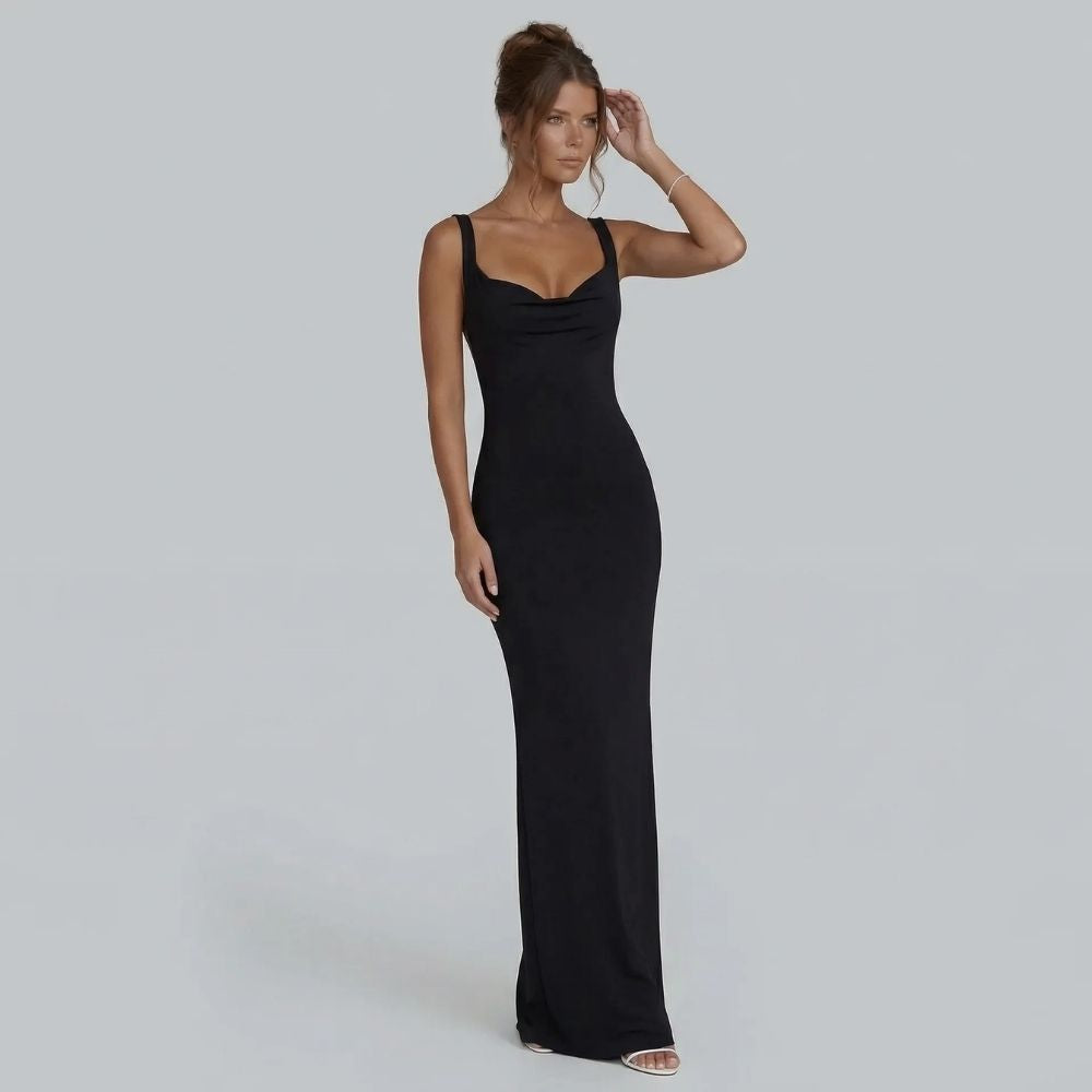 Marisol Bow Maxi Dress