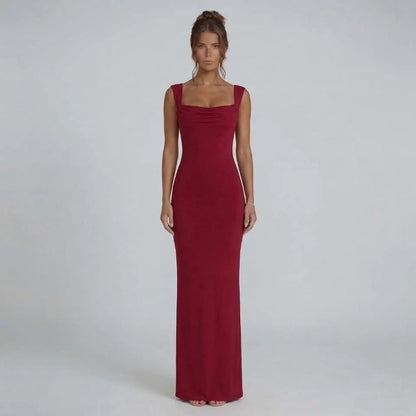 Marisol Bow Maxi Dress