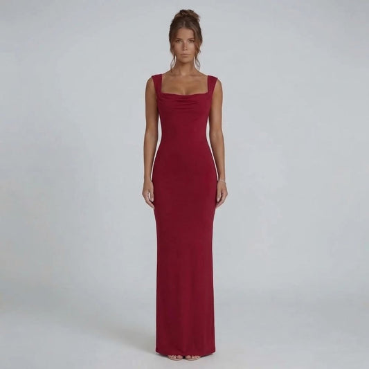 Marisol Bow Maxi Dress