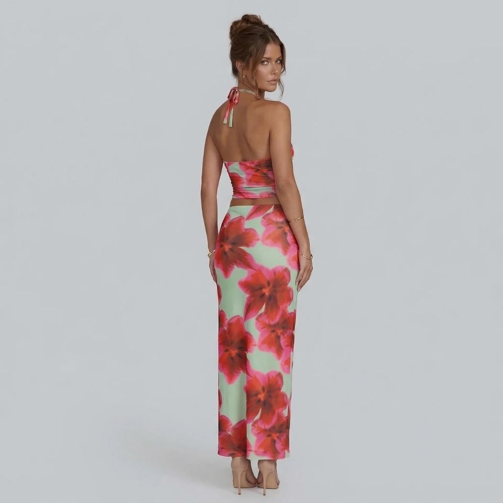 Mila Floral Maxi Set