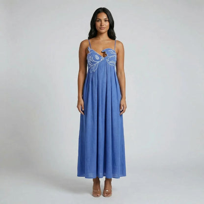Mila Graphic Maxi Dress