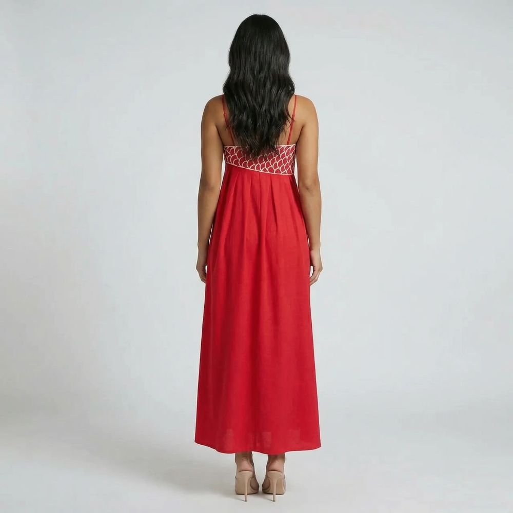 Mila Graphic Maxi Dress