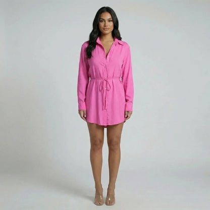 Mira Tie-Waist Mini Romper