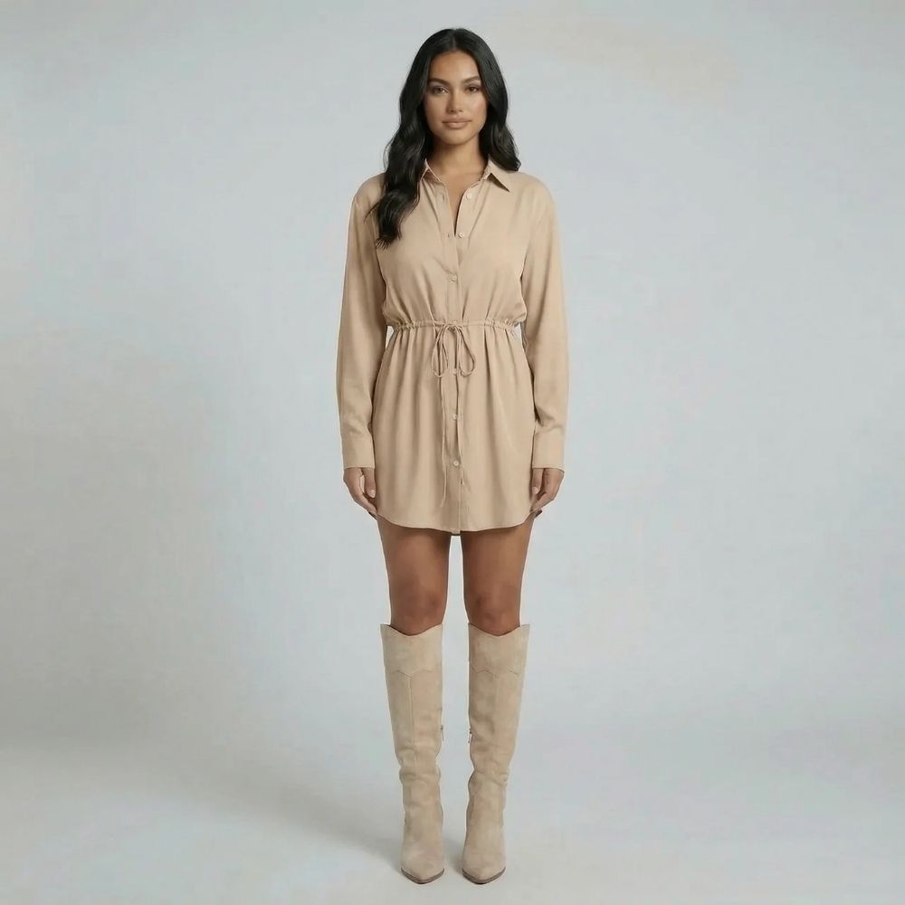 Mira Tie-Waist Mini Romper