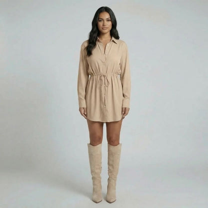 Mira Tie-Waist Mini Romper