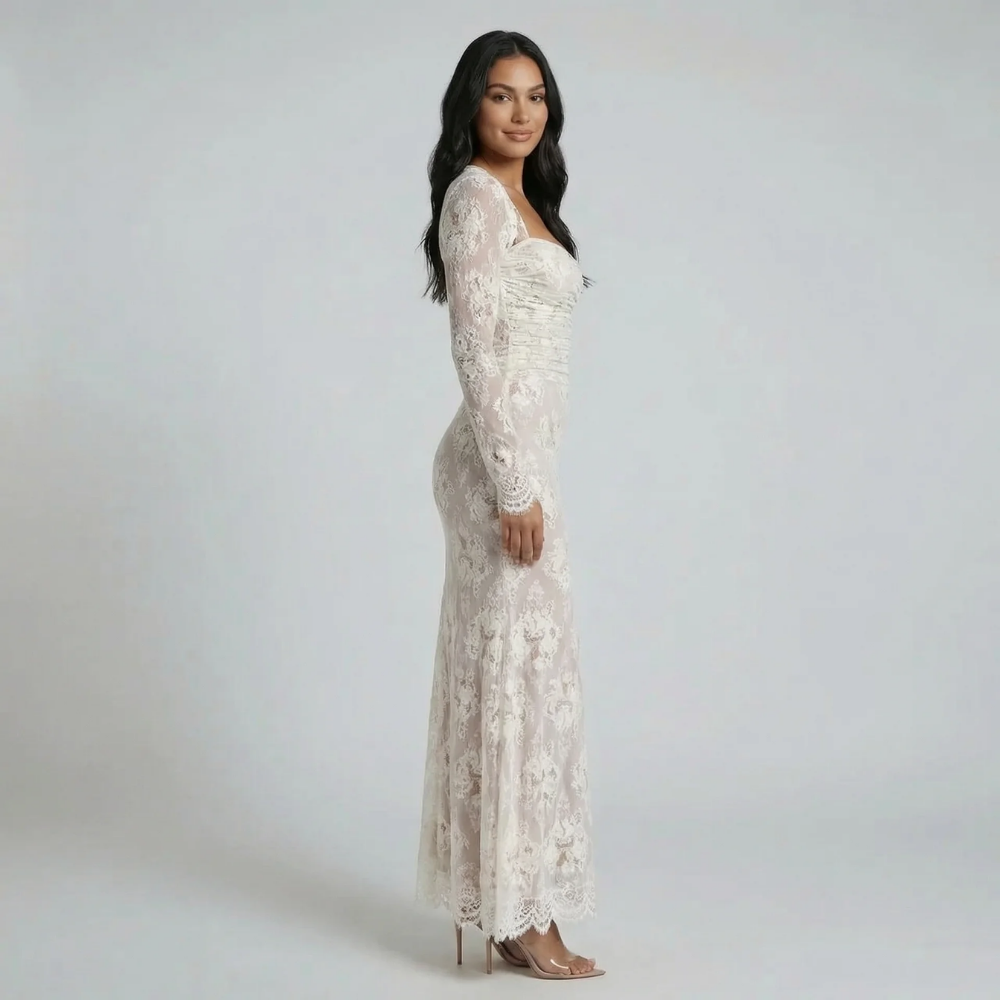 Nadia Lace Maxi Dress