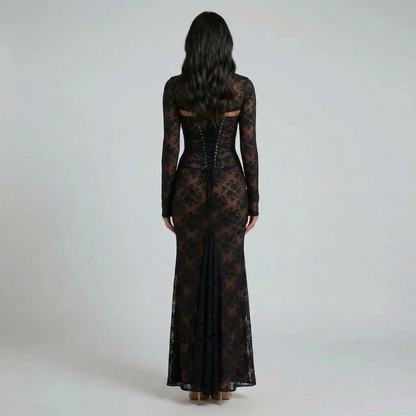 Nadia Lace Maxi Dress