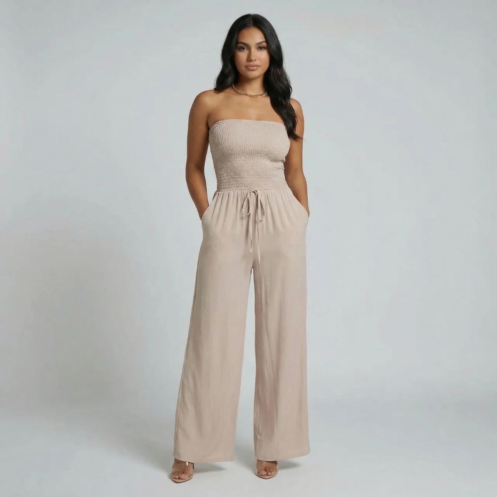 Nadia Smocked Jumpsuit
