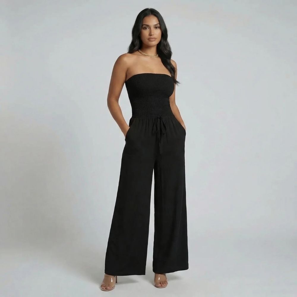 Nadia Smocked Jumpsuit