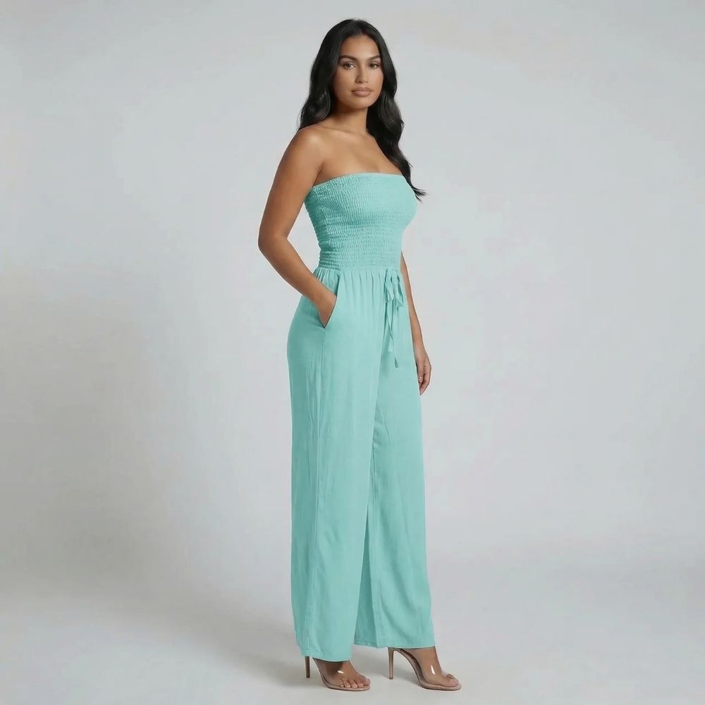 Nadia Smocked Jumpsuit
