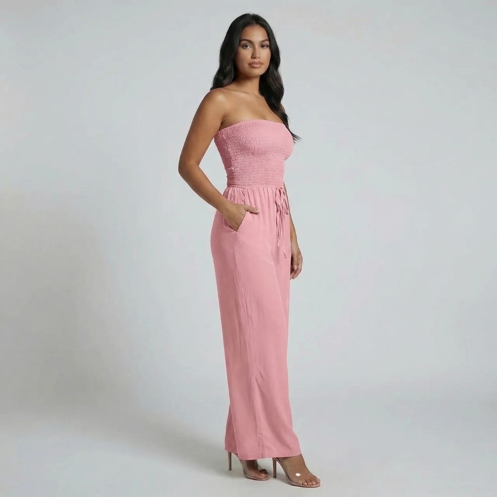 Nadia Smocked Jumpsuit