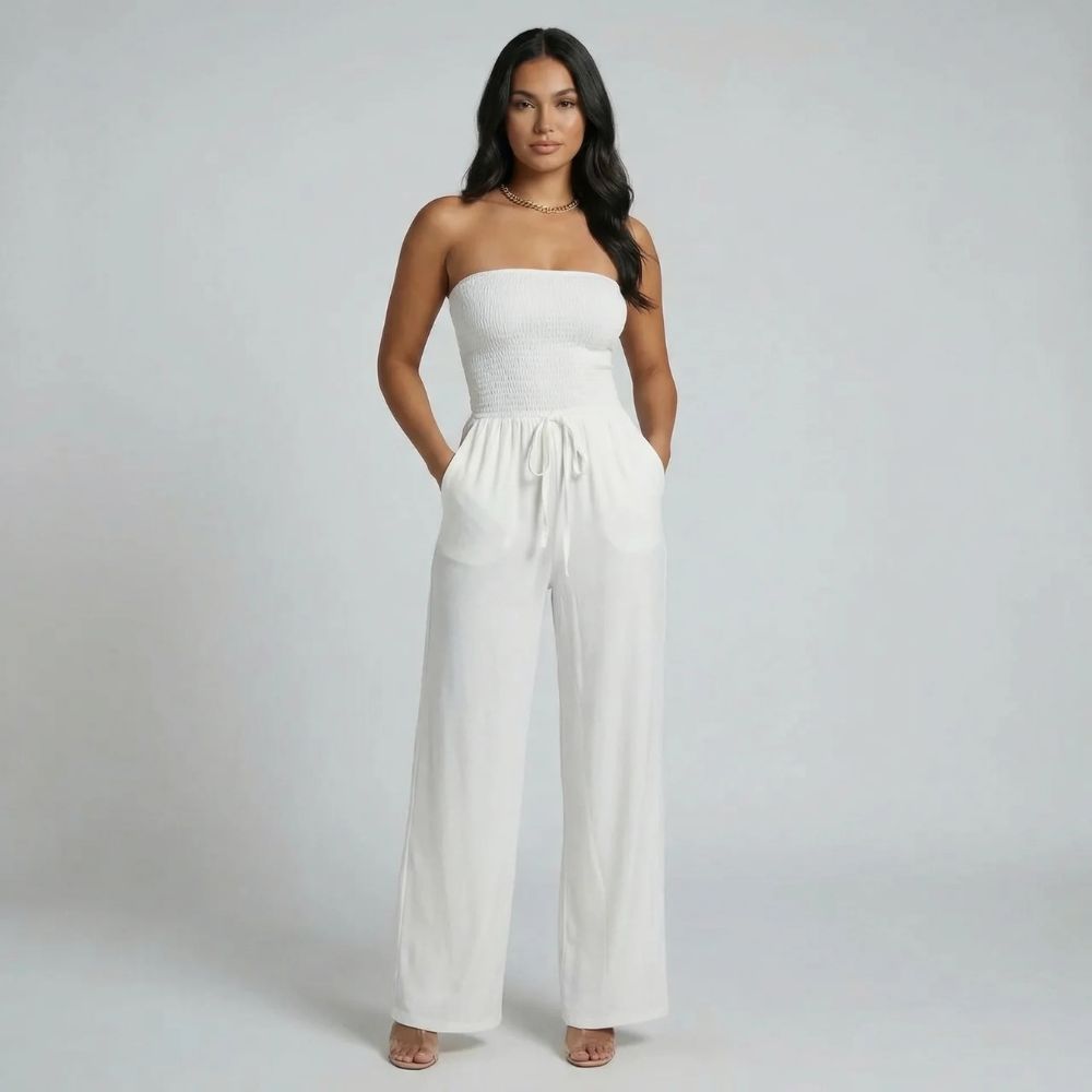 Nadia Smocked Jumpsuit