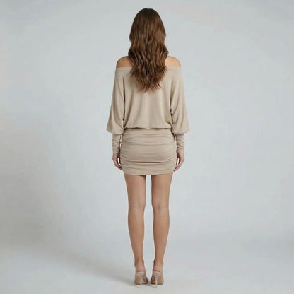Naomi Ruched Mini Dress