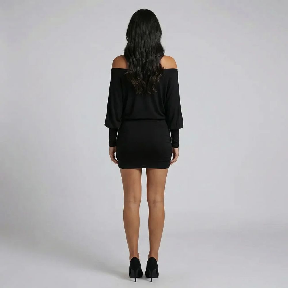 Naomi Ruched Mini Dress