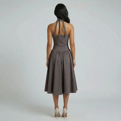 Natalia Corset Midi Dress