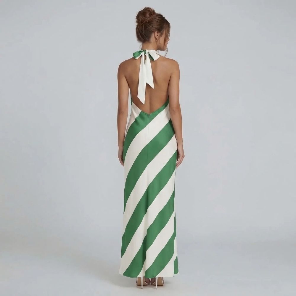 Natalia Stripe Maxi Dress