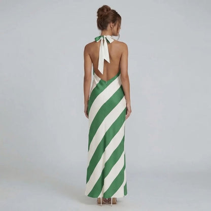 Natalia Stripe Maxi Dress