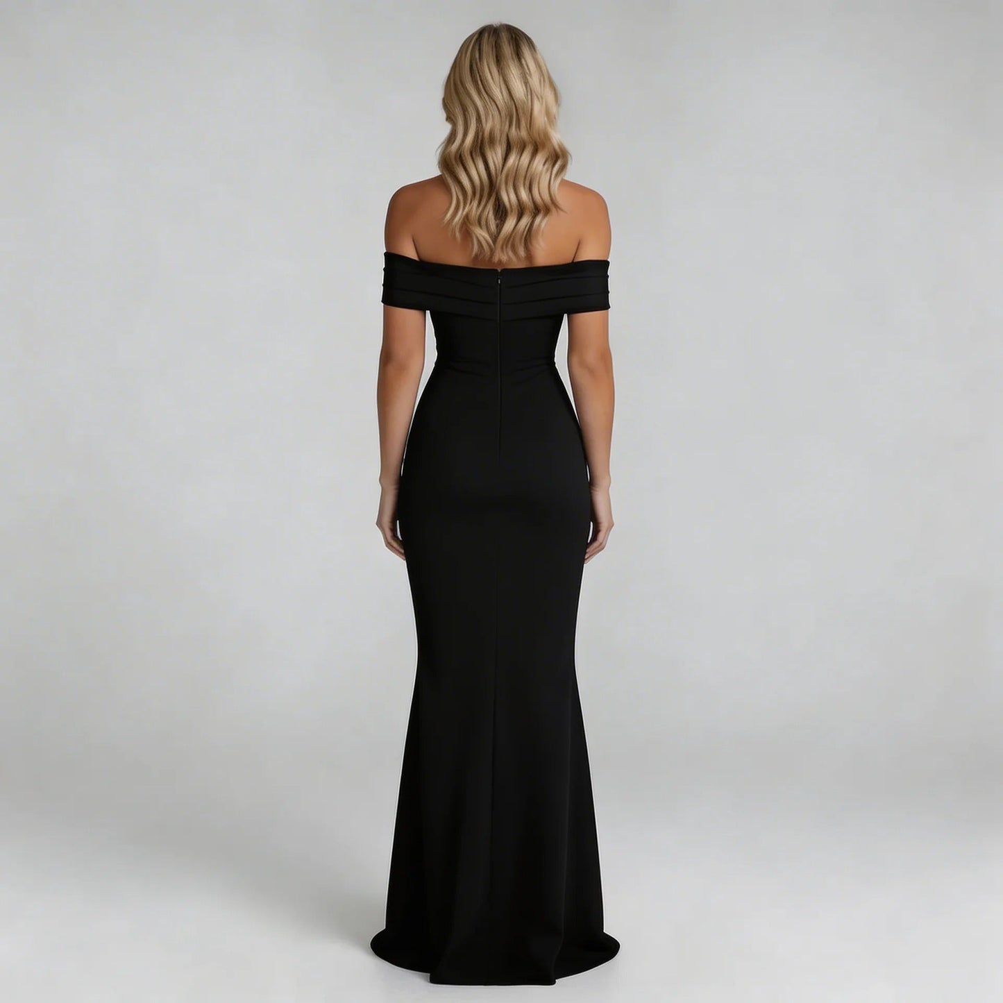 Odette Pleated Maxi Dress
