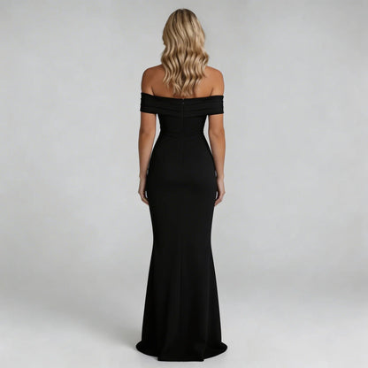 Odette Pleated Maxi Dress