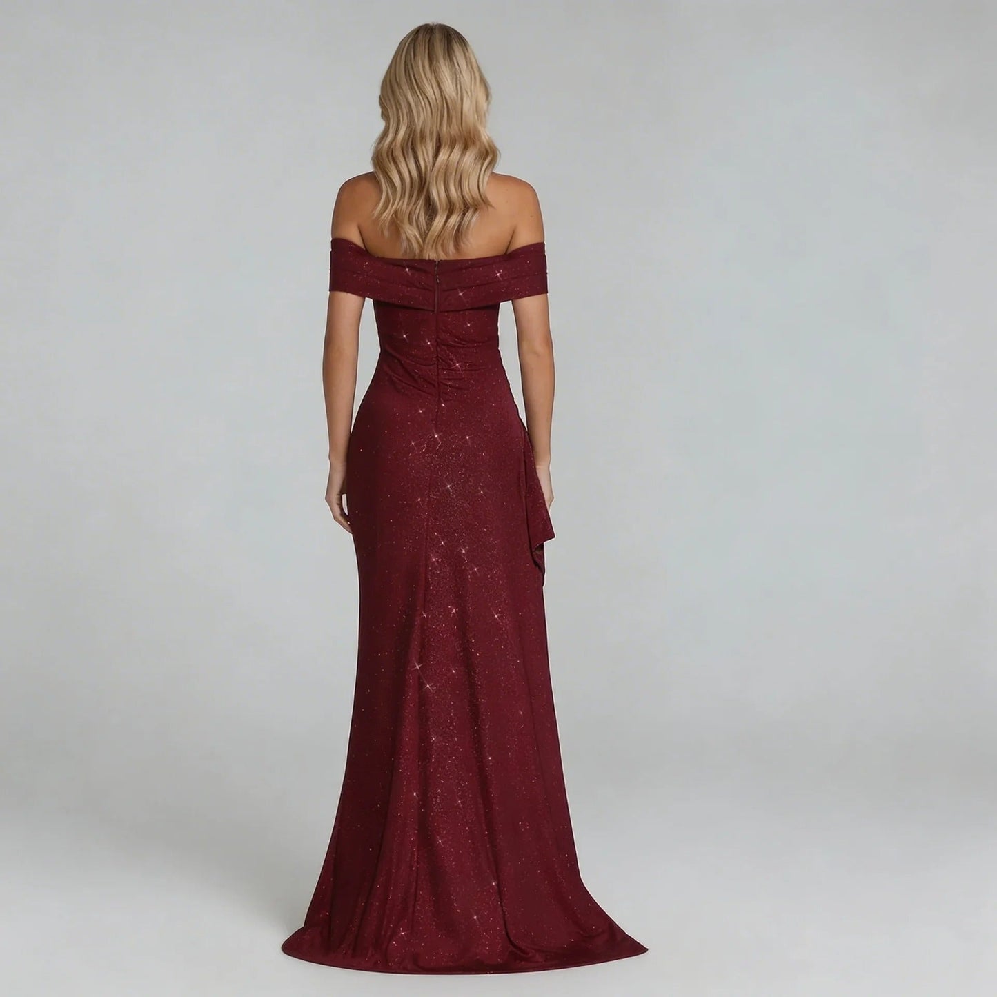 Odette Pleated Maxi Dress