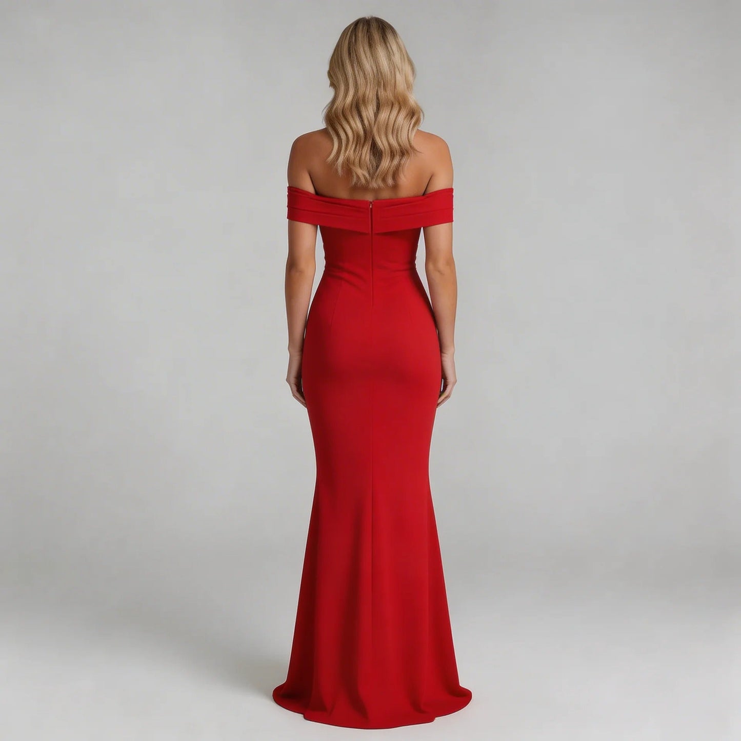 Odette Pleated Maxi Dress