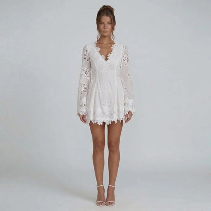 Phoebe Lace Mini Dress