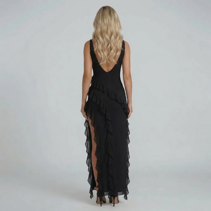 Phoebe Ruffle Maxi Dress