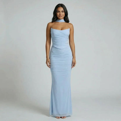 Rosalind Ruched Maxi Dress