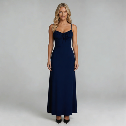Rosalind Tie Maxi Dress