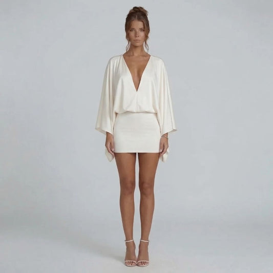 Sabrina Cape Mini Dress